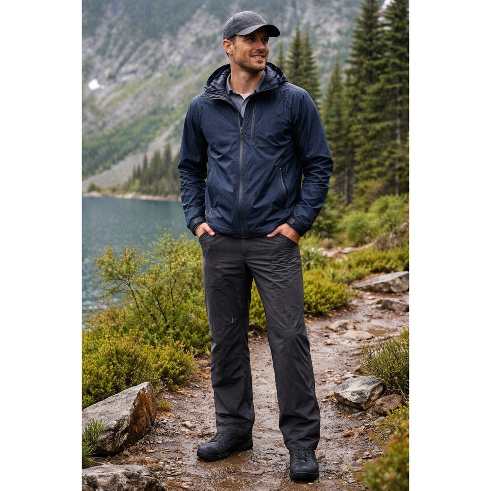 Sunice Typhoon‎ Zephal Waterproof Rain Pants Golf Mens XL Gray